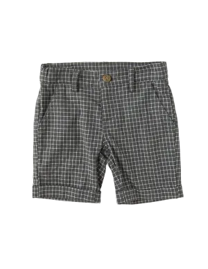 Albert Boys Shorts - Green Gray