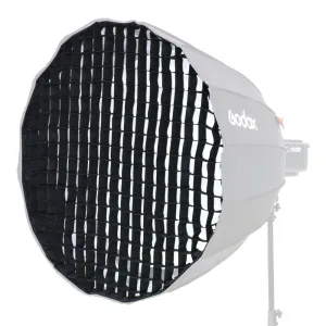 Godox 120CM 150CM Foldable Honeycomb Grid for Parabolic Umbrella Softbox with Quick Mounting and Velcro Edge for QR-P120T QR-P150T