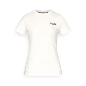 T-Shirt Slim-Fit  in Pure Cotton - Open White